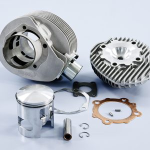 Polini Alloy 225 Cylinder Kit With Head, Requires a Long Stroke 60mm Crank