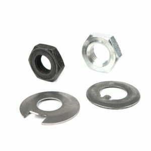 Vespa Crankshaft Primary Drive & Clutch,  Nut & Tab Washer Set